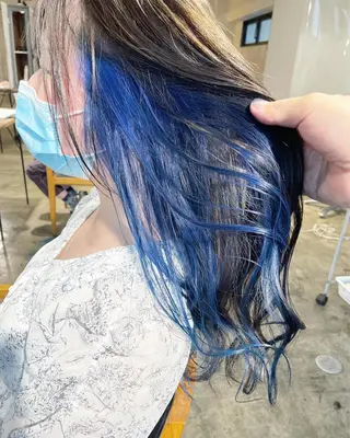 ロング カラー ハイトーン/レイヤー /ケアブリーチ石川治のヘアスタイル