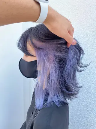 ミディアム GO TODAY  SHAiRE SALON 名古屋店所属・艶カラー/髪質改善/ 西　大喜(ひろき)のヘアスタイル