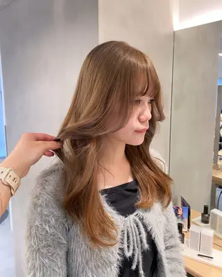 ロング カラー lulu.表参道所属・似合わせレイヤー✨️ RIEのヘアスタイル