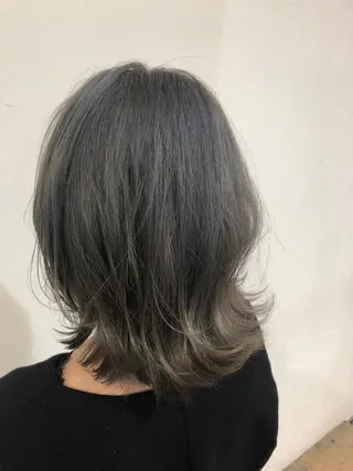 カラー RINA 🩵のヘアスタイル