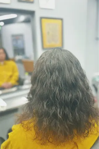 ロング パーマ メンズ icon Blue所属・池袋メンズパーマ フェード純平のヘアスタイル