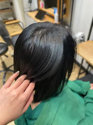 カラー 望恵🌸 韓国🇰🇷スタイルのヘアスタイル