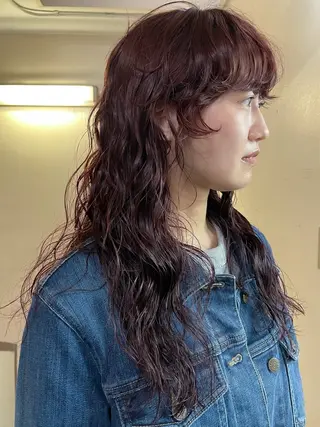 ロング カラー 安部佑哉/ハイトーン /レイヤー/グランジのヘアスタイル