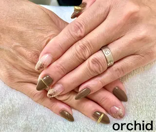 ネイル orchid ♡オーキッドのネイルデザイン