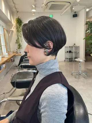 ショート 表参道【髪質改善】 宮嶋勇太のヘアスタイル