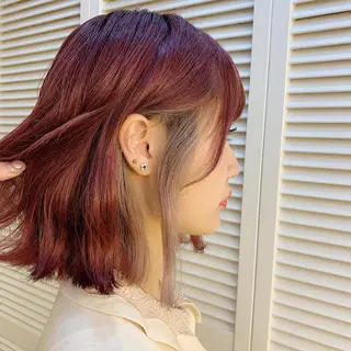 ミディアム カラー GO TODAY SHAiRE SALON 町田店所属・🫧大森 知夏🫧のヘアスタイル