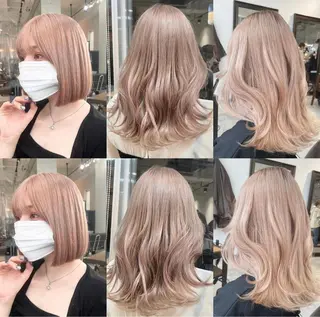 ロング カラー ヘアアレンジ 🌹TikTok4万 フォロワー🌹AKIのヘアスタイル