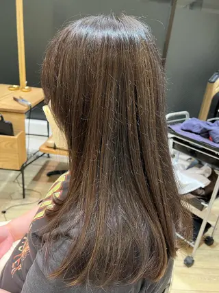 ロング カラー 韓国ヘア🇰🇷 増田夏希のヘアスタイル