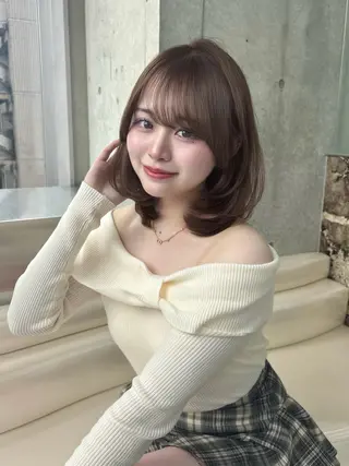 ミディアム 大宮  トレンドヘア 🤍kotomiのヘアスタイル