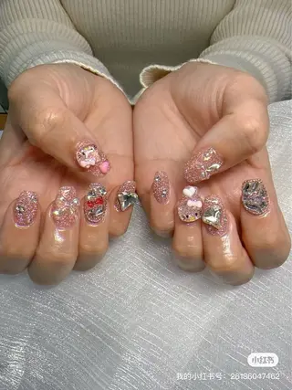 ネイル Chiara 長さ出し/パラジェルのネイルデザイン