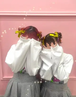 ヘアアレンジ lien eriiのヘアスタイル