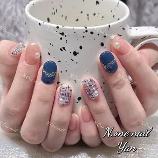 ネイル 長いだし/スカルプ/ パラシェルN.oneのネイルデザイン