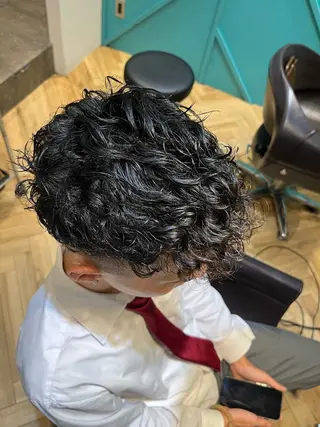 パーマ メンズ 💇メンズパーマ💇 木村賢司のヘアスタイル