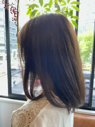 セミロング qulim所属・qulim【クリム】 /ハイトーン/海音のヘアスタイル