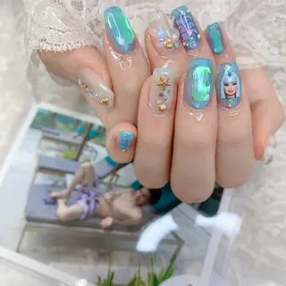 ネイル La neige* yuki 🥯🍑のネイルデザイン