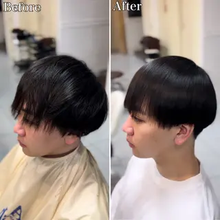 ショート パーマ メンズ 🔮メンズ縮毛矯正 毛流れパーマ💎竹永のヘアスタイル