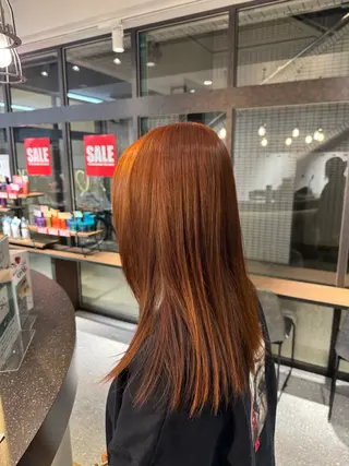 ロング カラー Ayaka 福岡美容師のヘアスタイル