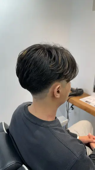 パーマ メンズ 浅岡律喜 /メンズ/フェードのヘアスタイル