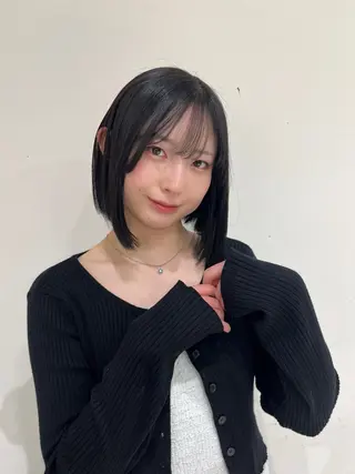 ショート AiWill所属・韓国/透明感カラー さらのヘアスタイル