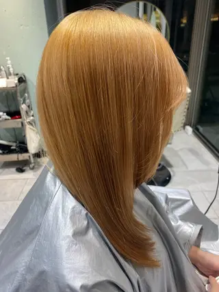 ミディアム カラー Souma /髪質改善/縮毛矯正のヘアスタイル