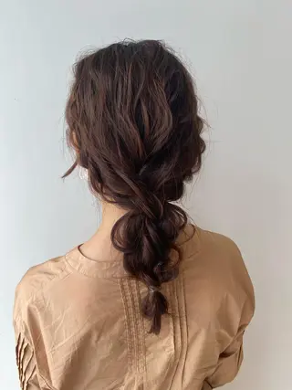 セミロング カラー ヘアアレンジ shiori/暖色/ レイヤー/似合わせのヘアスタイル