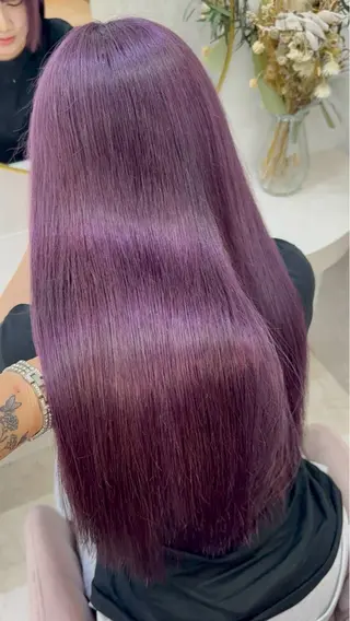 カラー 🍀みちか🍀 lovis💕モデルのヘアスタイル