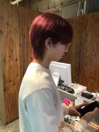 メンズ イトシテ所属・不藤 代史伽のヘアスタイル