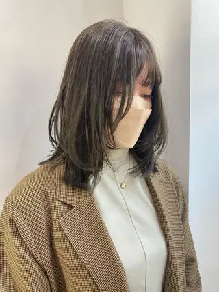 セミロング ୨୧柔らかいカラー nozomi ୨୧のヘアスタイル