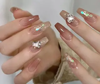 セミロング ninabeauty 新宿のネイルデザイン