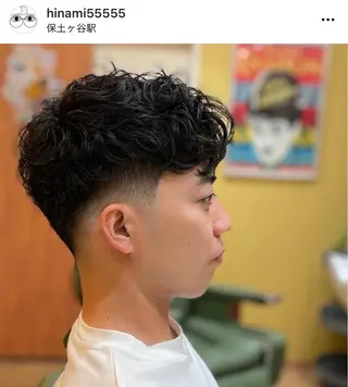 ショート BARBER SHOP HINA所属・BARBERSHOP HINAのヘアスタイル