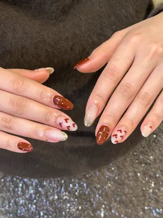 ネイル Mana  🫧 パラジェル⌇自由が丘のネイルデザイン