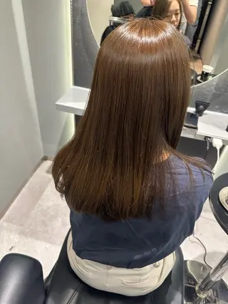 ロング カラー 韓国ヘア🎀艶髪 RISAのヘアスタイル