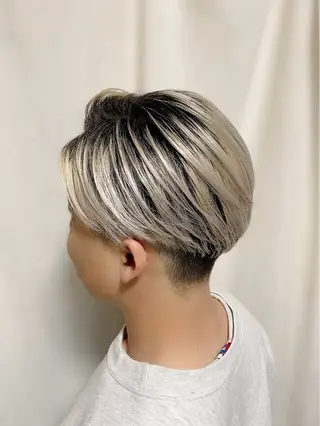 ショート メンズ 安住 千明のマツエク・マツパデザイン