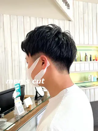 メンズ 暖色カラー🍒 yume ໒꒱のヘアスタイル