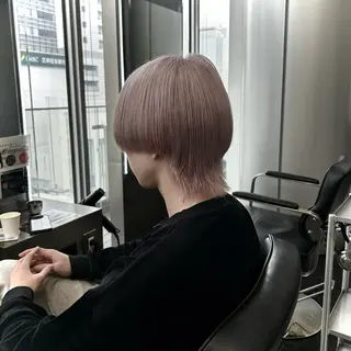 カラー メンズ メンズカット/ ハイトーン/琉輝のヘアスタイル