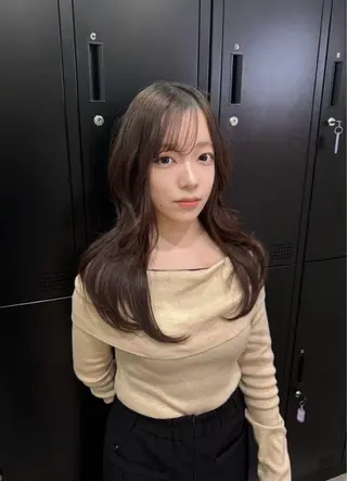 セミロング 韓国特化🇰🇷千葉 /レイヤーカット竜生のヘアスタイル