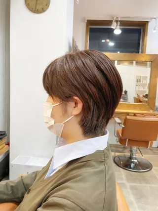 ショート newline銀座所属・👑銀座ショート/ 絶壁補正/金子涼👑のヘアスタイル