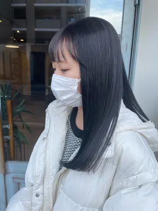 ロング HARE 川崎晴佳のヘアスタイル