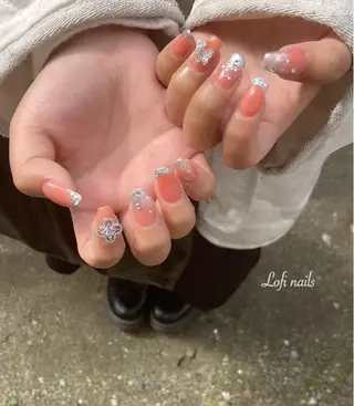 セミロング ネイル Lofi nails ゆきこのネイルデザイン