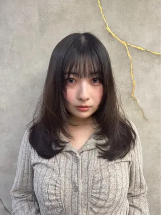 セミロング 佐藤 壮一郎のヘアスタイル