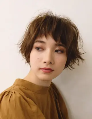 ショート SALOWIN 銀座一丁目店所属・髪質改善/縮毛矯正 🎀小林 唯 🎀のヘアスタイル