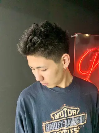 メンズ メンズサロンLOSS所属・新潟メンズ/縮毛矯正 パーマ/mizukiのヘアスタイル