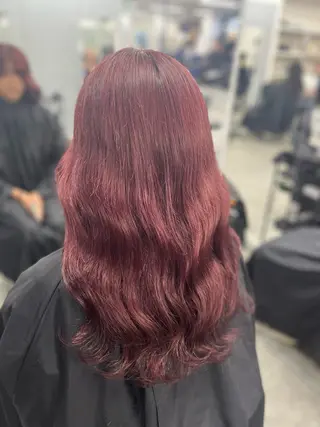 カラー ベージュ・ラベンダー カラー🎀りりのヘアスタイル