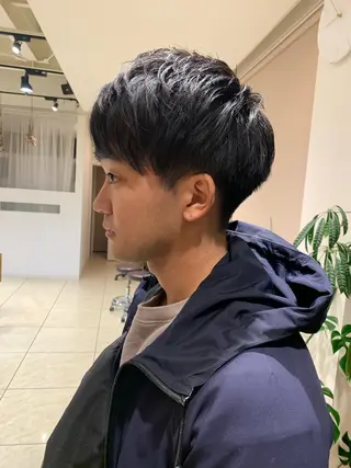 メンズ 似合わせカラー/艶 髪質改善/ヨシザキのヘアスタイル