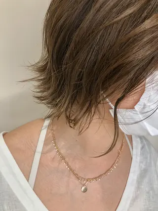 ショート レイヤー/韓国ヘア 縮毛矯正🫧鈴木颯のヘアスタイル