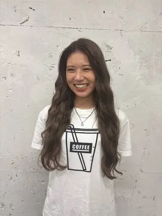 カラー 暖色カラ-ෆ˚顔周り 🎀ོ白岩亜実🎀ོのヘアスタイル