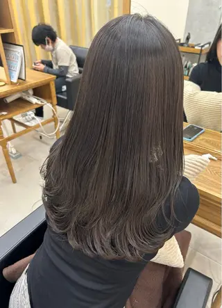 ロング おおがくみゆ🦙🍊 ‪‪⭐️池袋のヘアスタイル