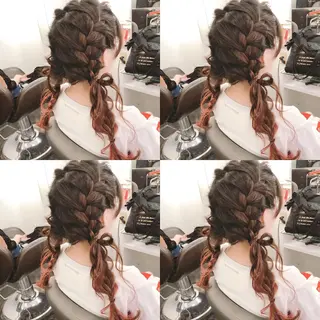 ロング ヘアアレンジ 🌷MAYU 🌷のヘアスタイル