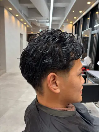 パーマ メンズ 澤田 大翔のヘアスタイル