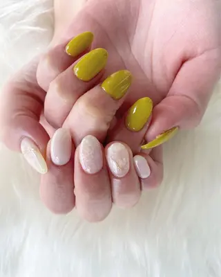 ネイル crystal ⭐︎ colorのネイルデザイン